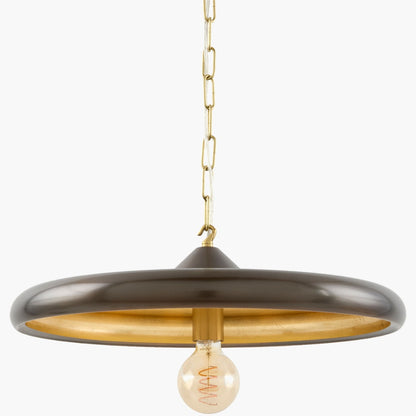 Surya Kyren 19.7" L × 19.7" W Pendant – Bronze