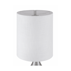 Leri 28.8 inch Brushed Polished Nickel Table Lamp Portable Light - Orvon Lighting