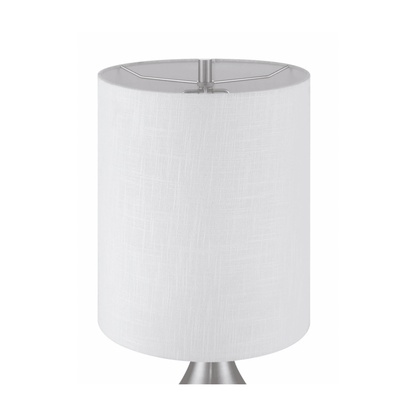 Leri 28.8 inch Brushed Polished Nickel Table Lamp Portable Light - Orvon Lighting