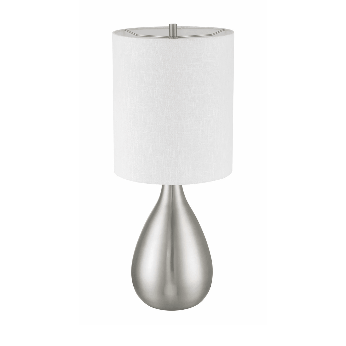 Leri 28.8 inch Brushed Polished Nickel Table Lamp Portable Light - Orvon Lighting
