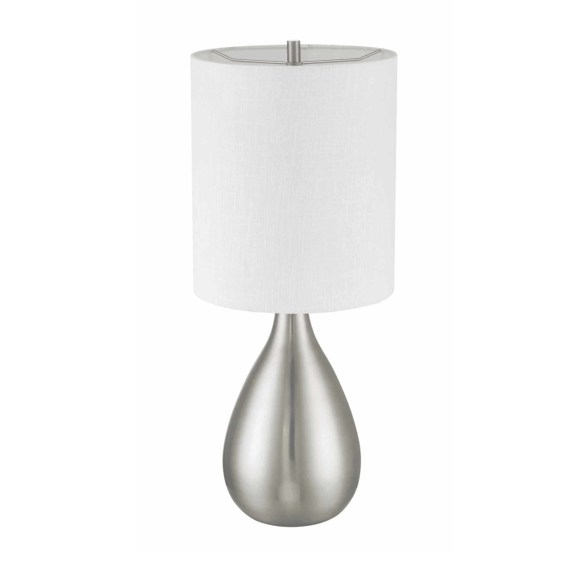Leri 28.8 inch Brushed Polished Nickel Table Lamp Portable Light - Orvon Lighting