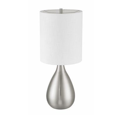 Leri 28.8 inch Brushed Polished Nickel Table Lamp Portable Light - Orvon Lighting
