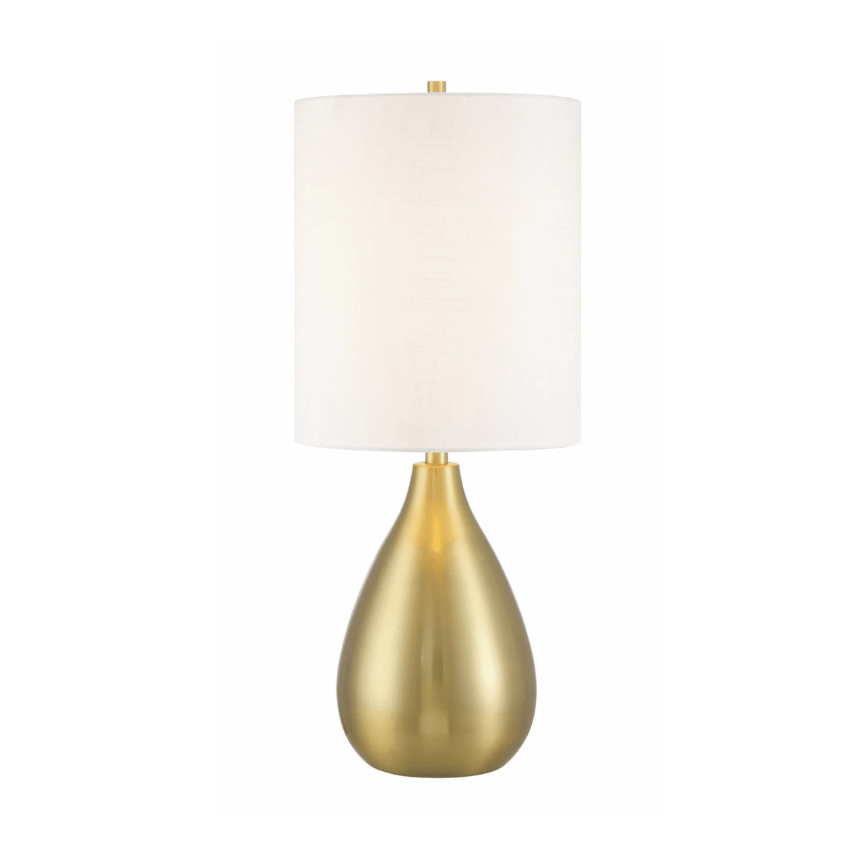 Leri 28.8 inch Brushed Polished Nickel Table Lamp Portable Light - Orvon Lighting