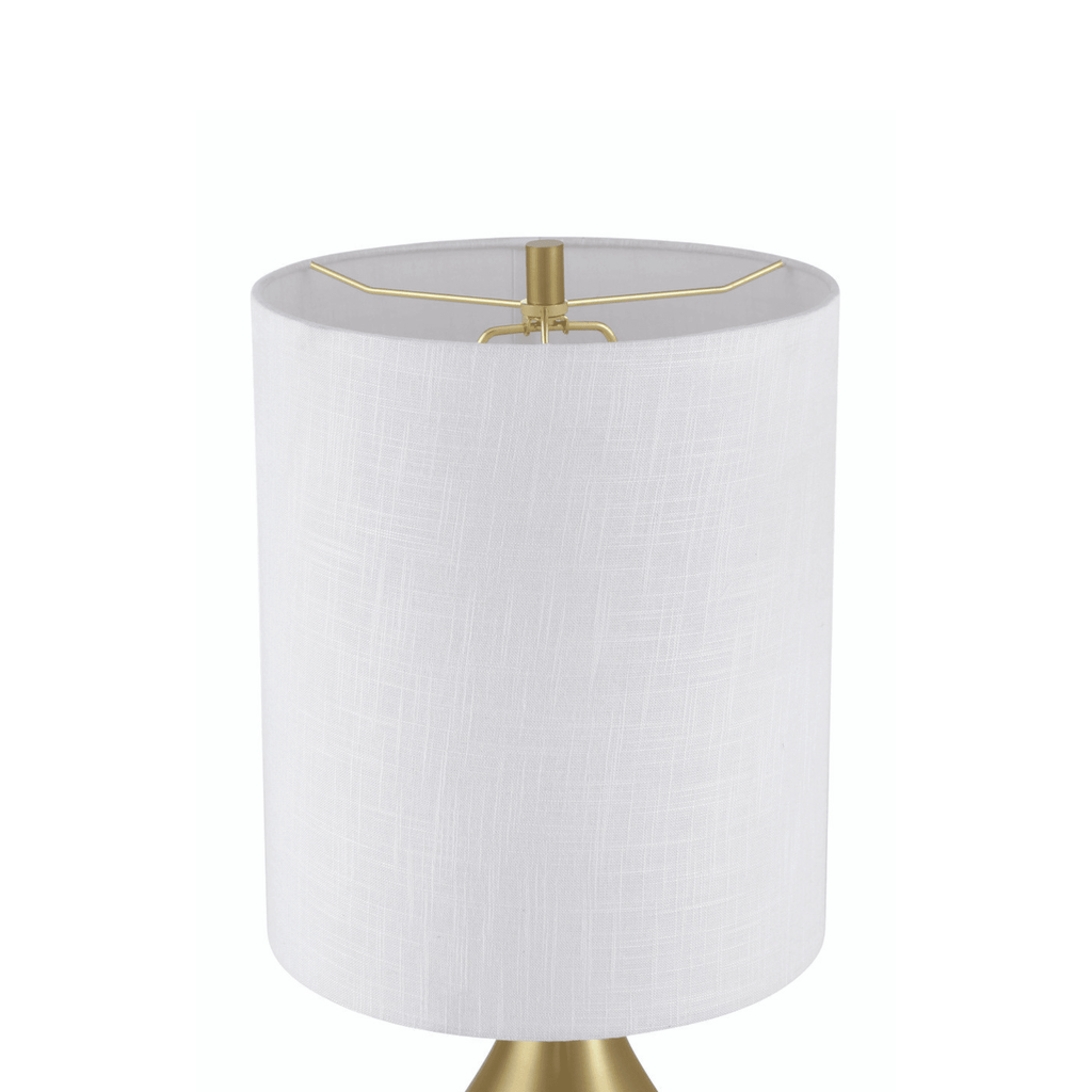 Leri 28.8 inch Brushed Polished Nickel Table Lamp Portable Light - Orvon Lighting