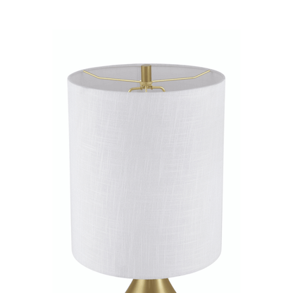 Leri 28.8 inch Brushed Polished Nickel Table Lamp Portable Light - Orvon Lighting