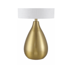 Leri 28.8 inch Brushed Polished Nickel Table Lamp Portable Light - Orvon Lighting
