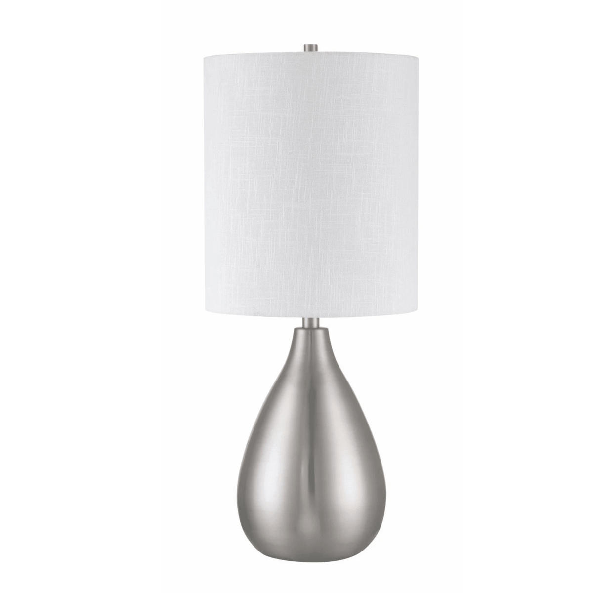 Leri 28.8 inch Brushed Polished Nickel Table Lamp Portable Light - Orvon Lighting