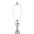 Leri 28.8 inch Brushed Polished Nickel Table Lamp Portable Light - Orvon Lighting