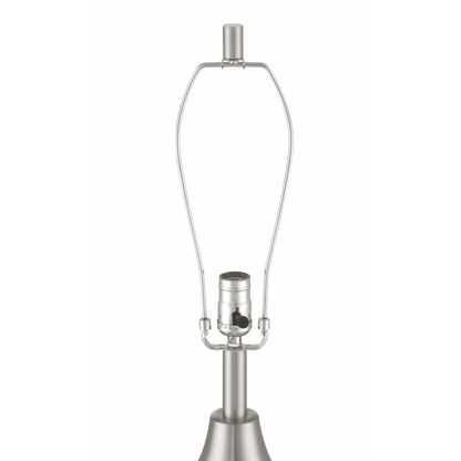 Leri 28.8 inch Brushed Polished Nickel Table Lamp Portable Light - Orvon Lighting