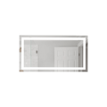 Lighted 60 X 32 inch White Mirror, Rectangle - Orvon Lighting