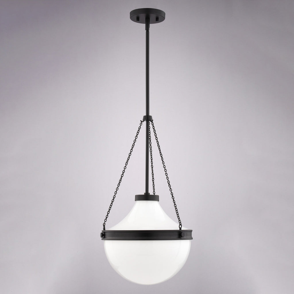 Lincoln 12.75 - in. W 1 Light Pendant - Orvon Lighting