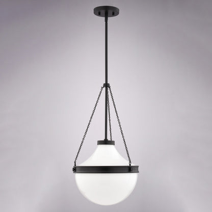 Lincoln 12.75 - in. W 1 Light Pendant - Orvon Lighting