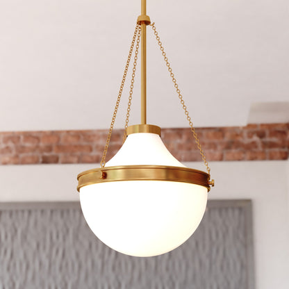 Lincoln 12.75 - in. W 1 Light Pendant - Orvon Lighting