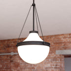 Lincoln 12.75 - in. W 1 Light Pendant - Orvon Lighting
