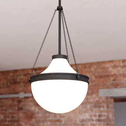 Lincoln 12.75 - in. W 1 Light Pendant - Orvon Lighting
