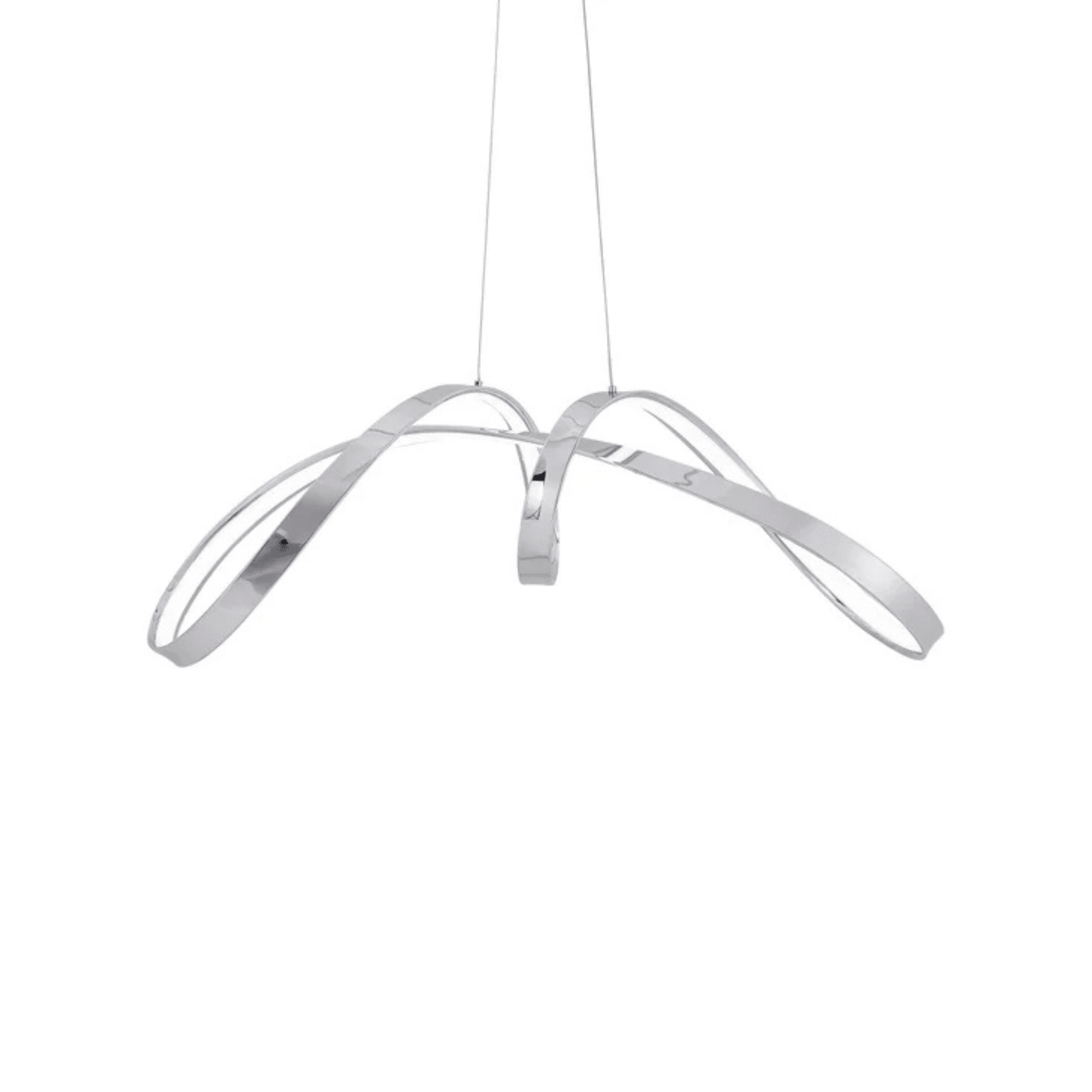 Lisbon LED Chandelier Chrome - Orvon Lighting