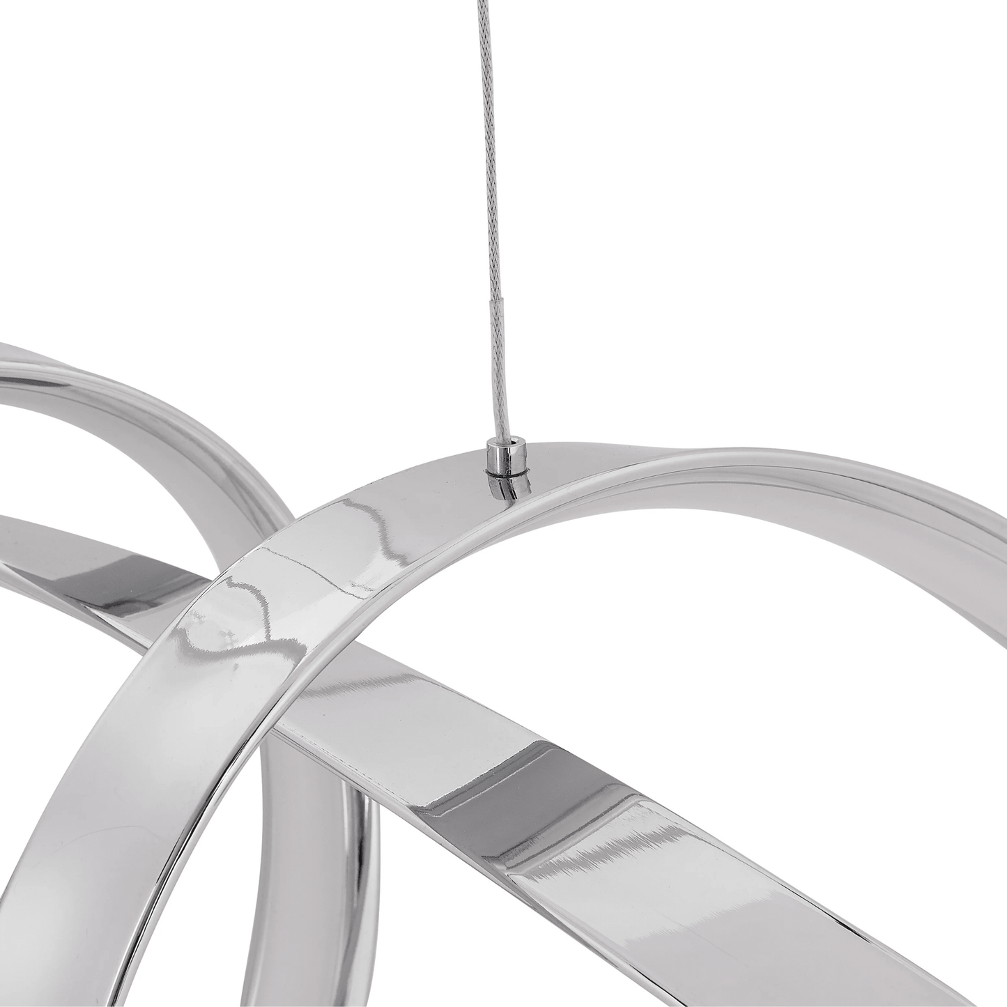 Lisbon LED Chandelier Chrome - Orvon Lighting
