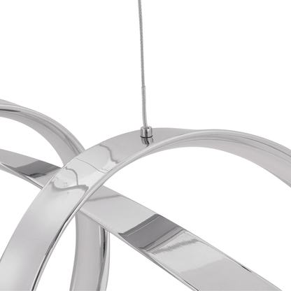 Lisbon LED Chandelier Chrome - Orvon Lighting