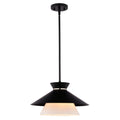 Loomis 15 - in. 1 Light Pendant Matte Black - Orvon Lighting