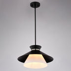 Loomis 15 - in. 1 Light Pendant Matte Black - Orvon Lighting