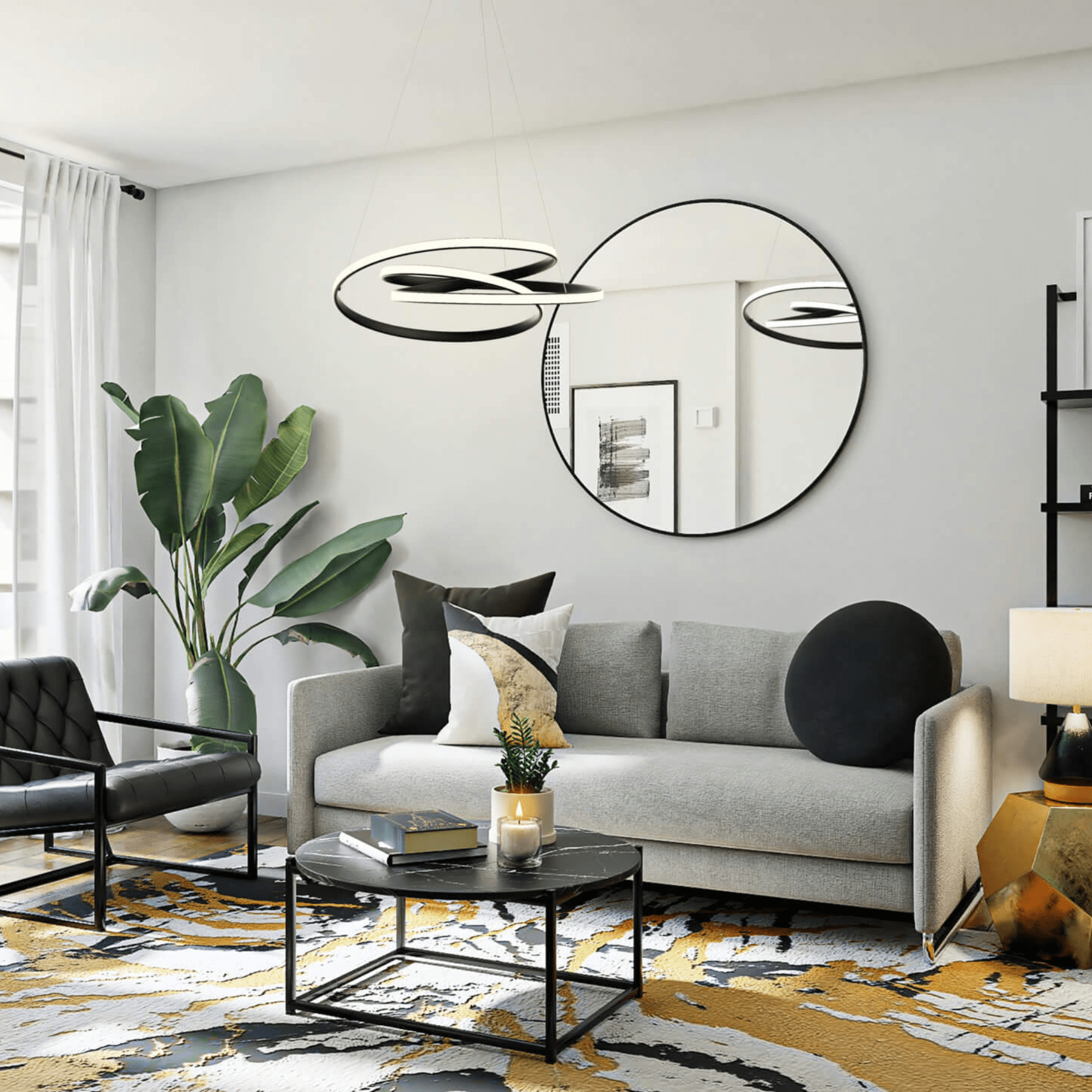 Luxury 21″ LED Pendant Light - Orvon Lighting
