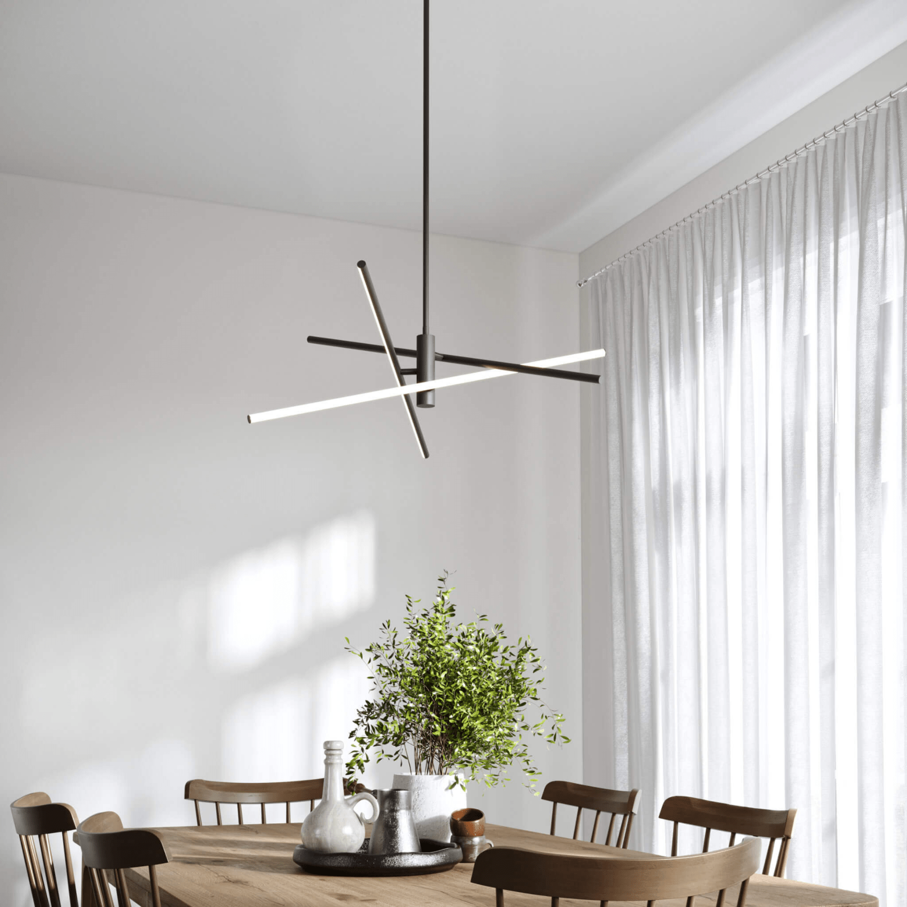 Luxury 32″ LED Pendant Light - Orvon Lighting