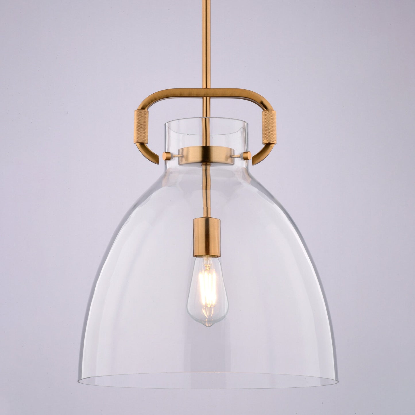 Madrona 14 - in. W Pendant Muted Brass - Orvon Lighting