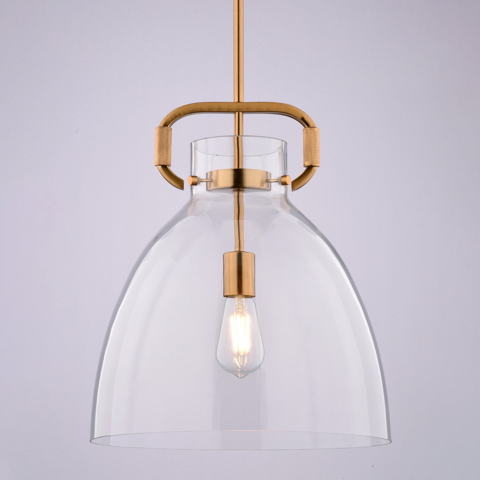 Madrona 14 - in. W Pendant Muted Brass - Orvon Lighting