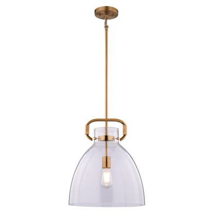 Madrona 14 - in. W Pendant Muted Brass - Orvon Lighting