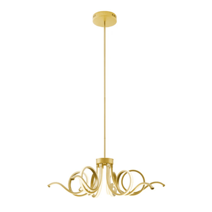 Magnolia LED Adjustable Chandelier Sandy Gold - Orvon Lighting