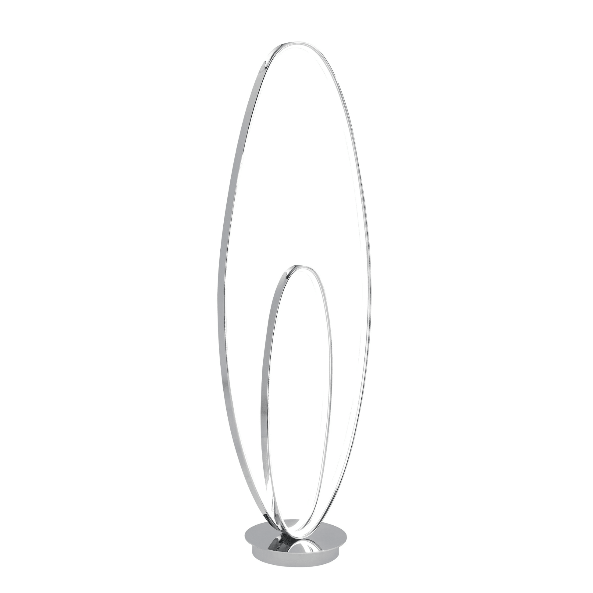 Milan Chrome LED 65" Floor Lamp Dimmable - Orvon Lighting