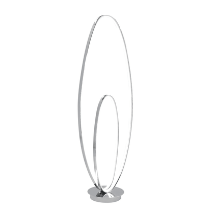 Milan Chrome LED 65" Floor Lamp Dimmable - Orvon Lighting