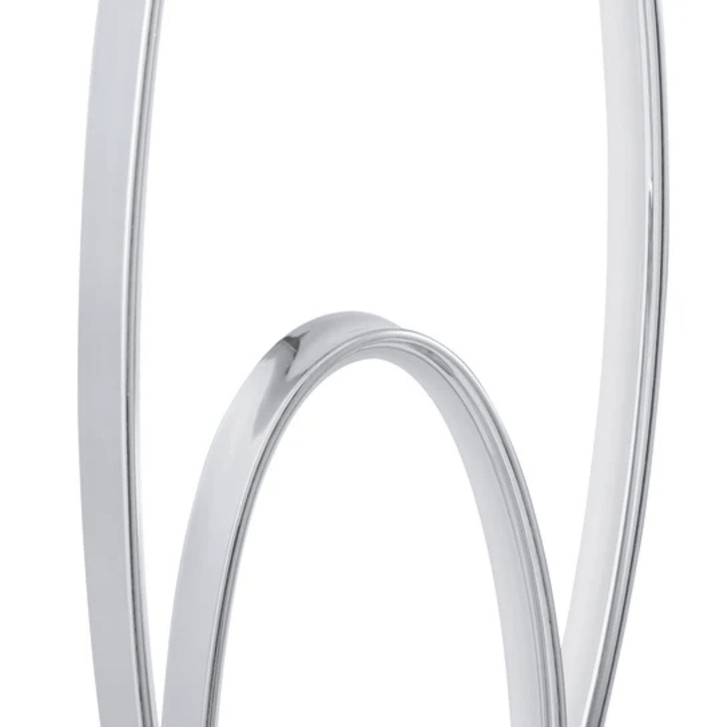 Milan Chrome Table Lamp LED Strip & Touch Dimmer - Orvon Lighting