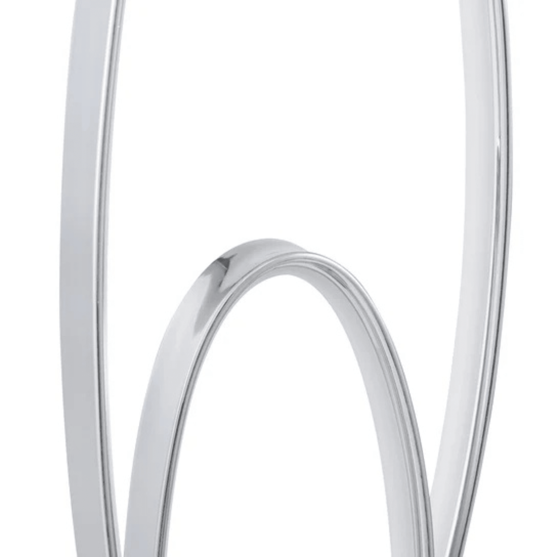 Milan Chrome Table Lamp LED Strip & Touch Dimmer - Orvon Lighting