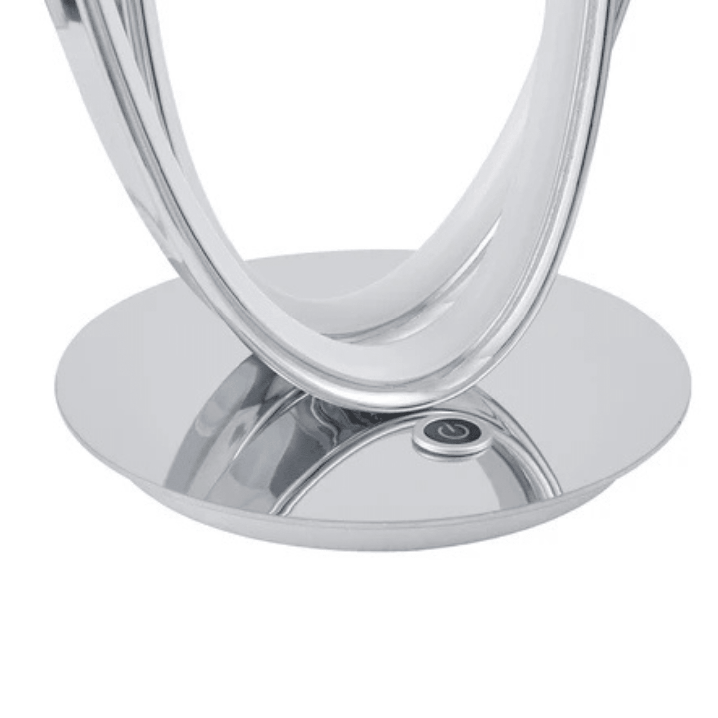 Milan Chrome Table Lamp LED Strip & Touch Dimmer - Orvon Lighting