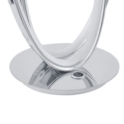 Milan Chrome Table Lamp LED Strip & Touch Dimmer - Orvon Lighting