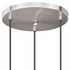 Millie 3L Assorted Mini Pendant Oil Rubbed Bronze and Satin Nickel - Orvon Lighting