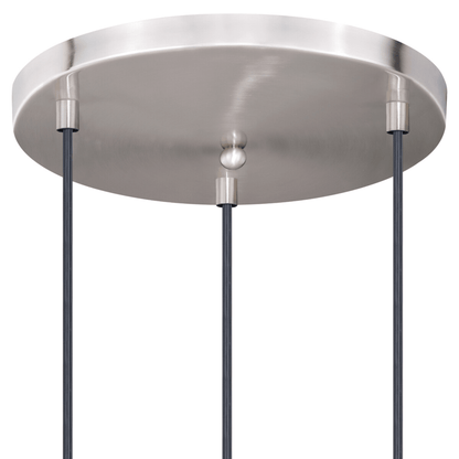 Millie 3L Assorted Mini Pendant Oil Rubbed Bronze and Satin Nickel - Orvon Lighting