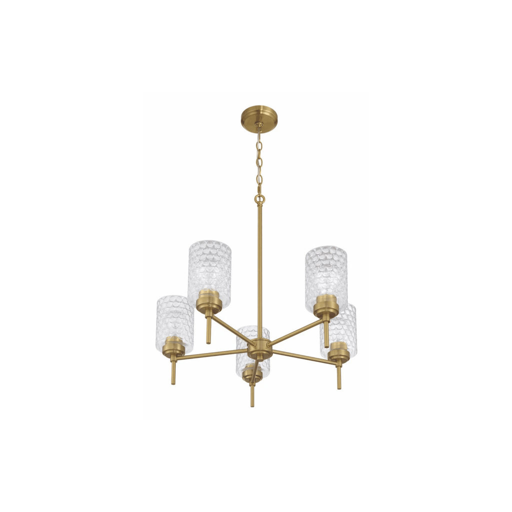Mini Chandelier for Small Bedroom Ceiling Light - Orvon Lighting