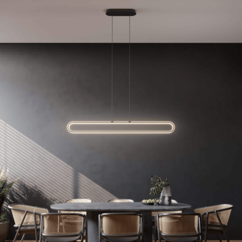 Modern 60″ LED Pendant Light - Orvon Lighting