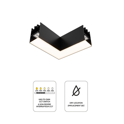Modern 90° LED Pendant Corner Light - Orvon Lighting