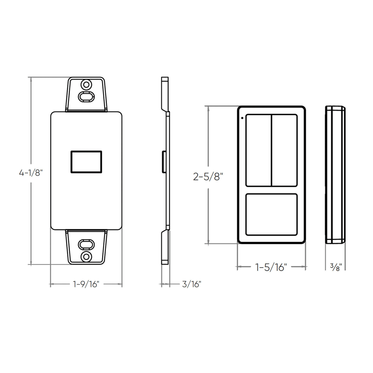 Modern Smart Wall Controller - Orvon Lighting