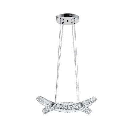 Monroe Crystal Chandelier Chrome - Orvon Lighting
