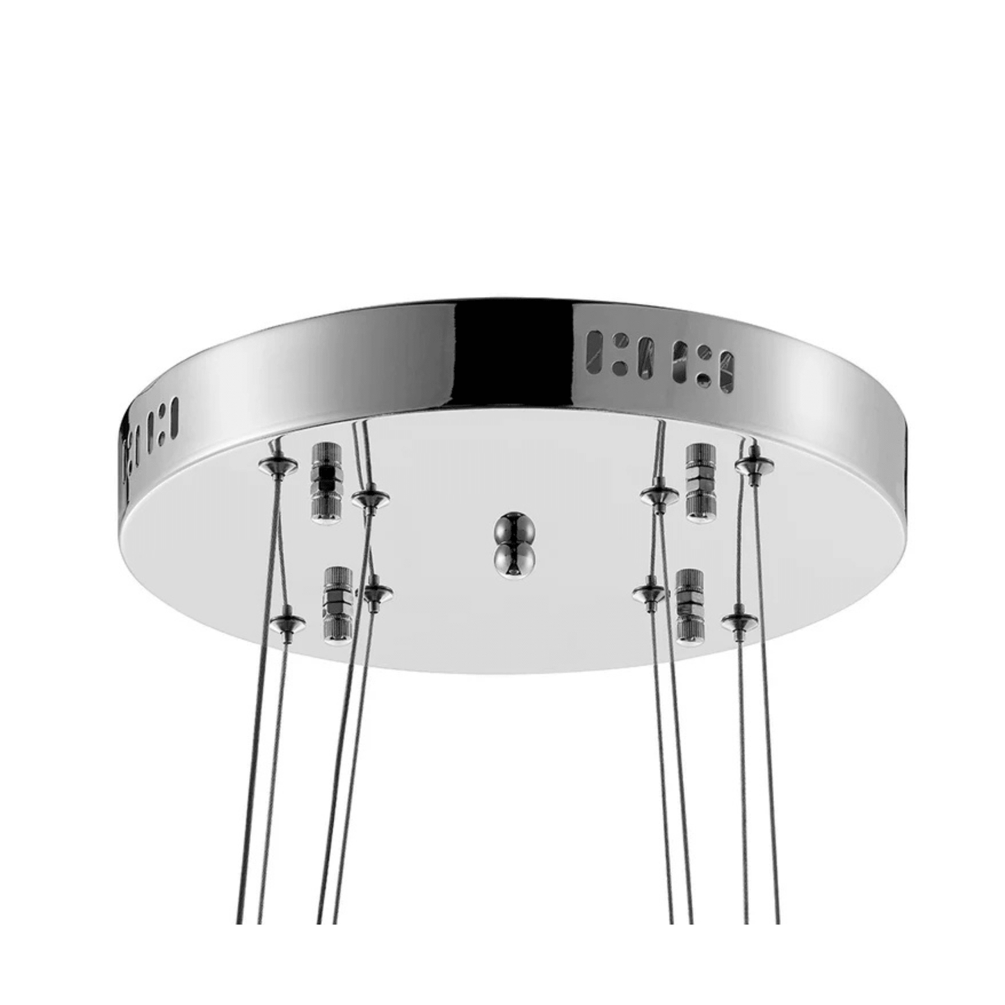 Monroe Crystal Chandelier Chrome - Orvon Lighting