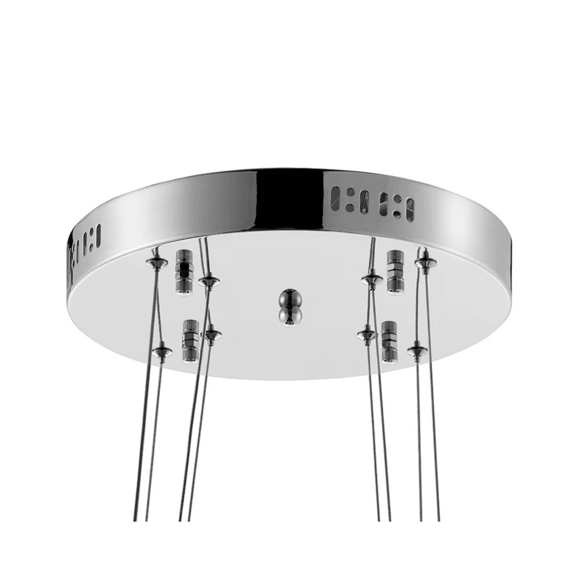 Monroe Crystal Chandelier Chrome - Orvon Lighting