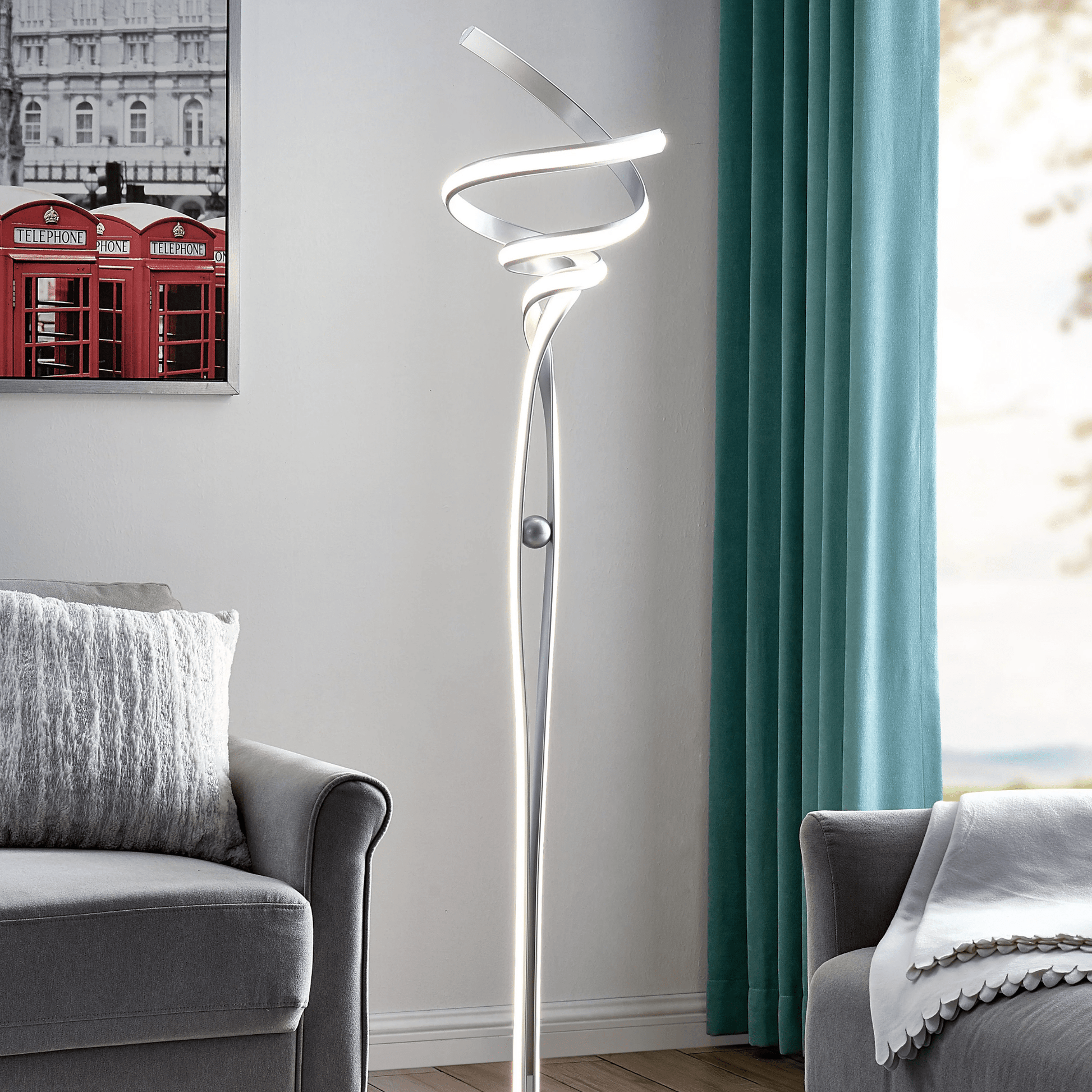 Munich LED 63" Floor Lamp Dimmable - Orvon Lighting