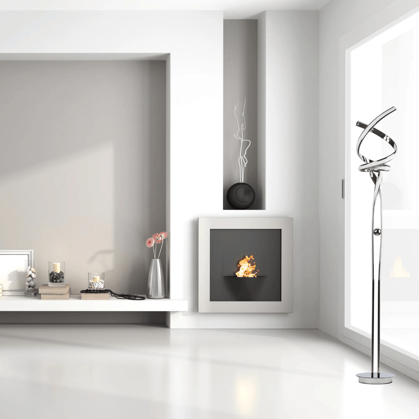 Munich LED 63" Floor Lamp Dimmable - Orvon Lighting