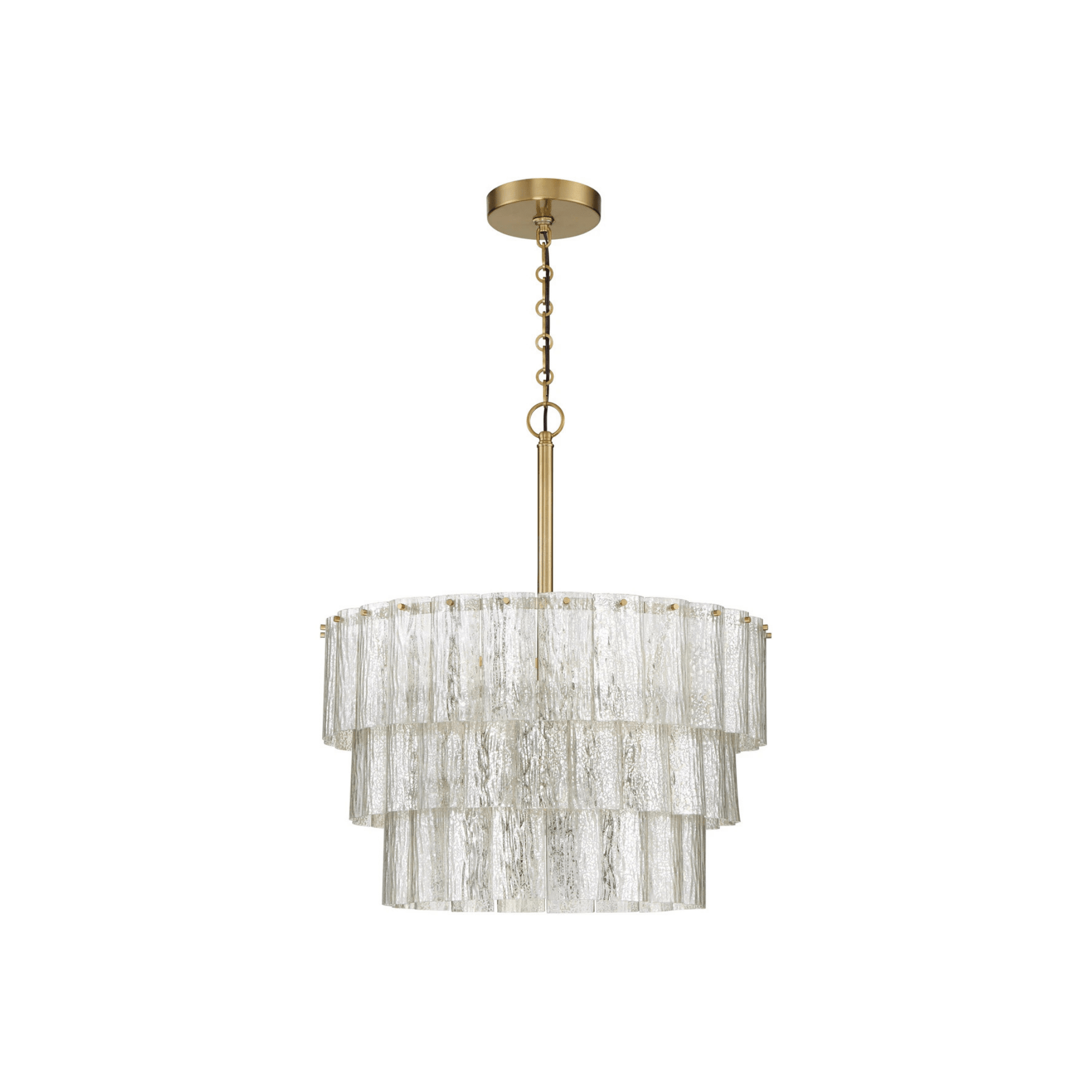 Museo 9 Light 20.5 inch Satin Brass Pendant Ceiling Light - Orvon Lighting