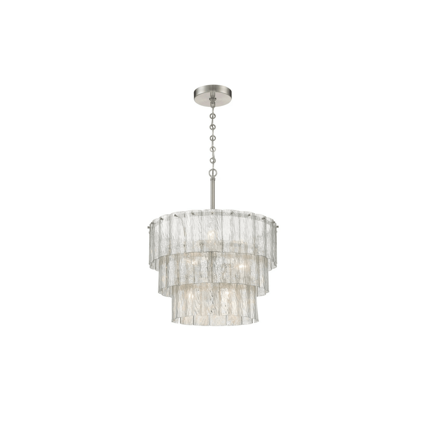 Museo 9 Light 20.5 inch Satin Brass Pendant Ceiling Light - Orvon Lighting