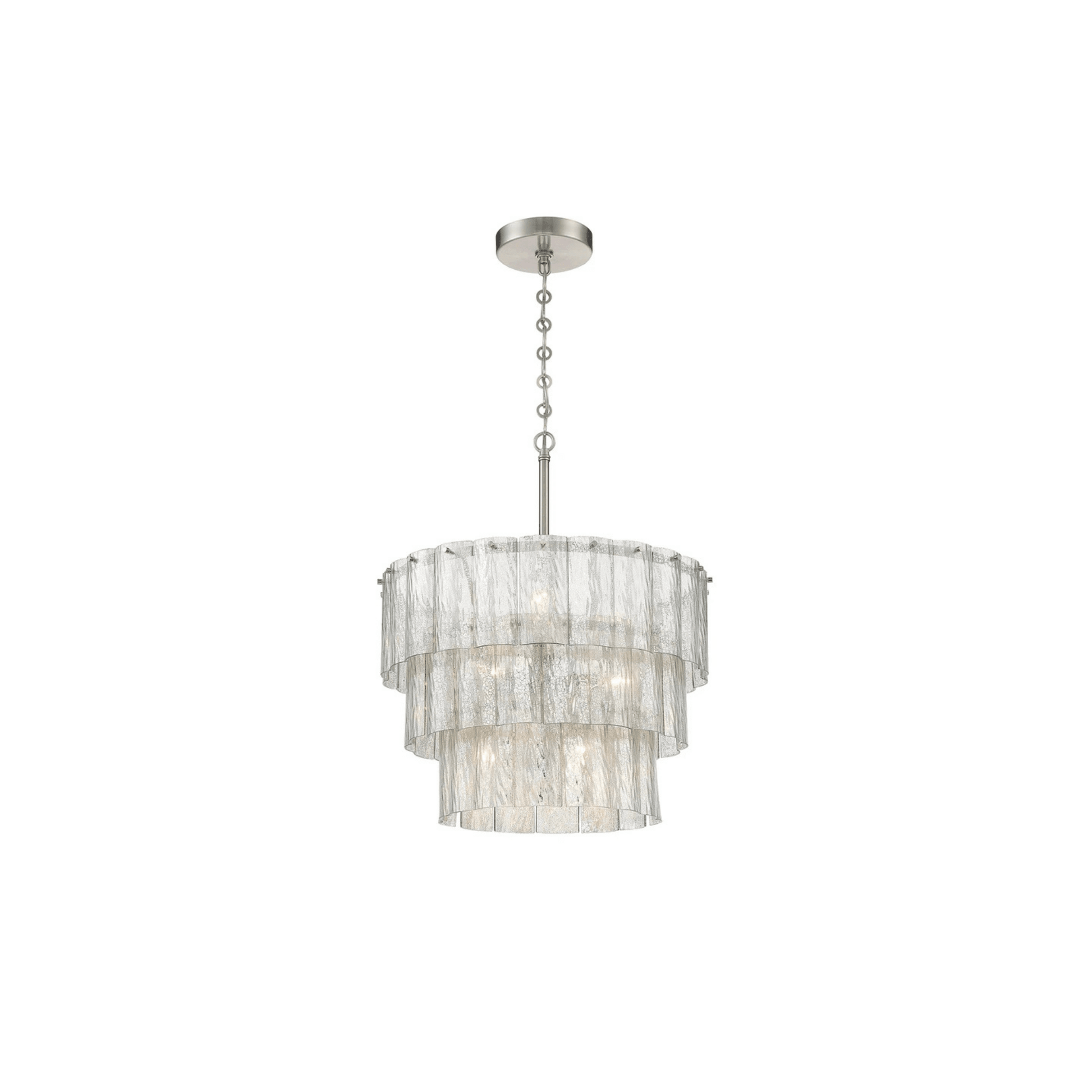 Museo 9 Light 20.5 inch Satin Brass Pendant Ceiling Light - Orvon Lighting